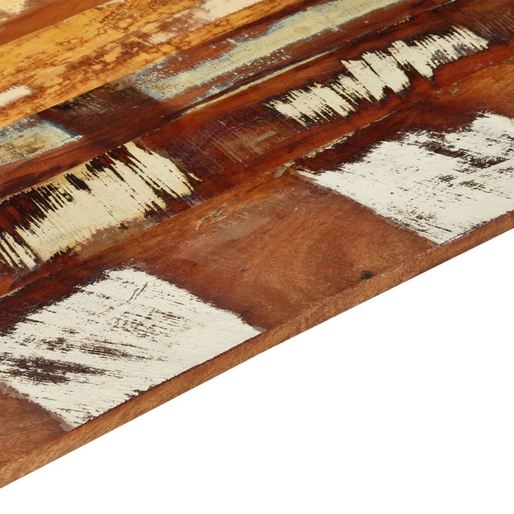 vidaXL Tischplatte Rechteck 60x120cm 15-16mm Recyceltes Massivholz Holzplatte 