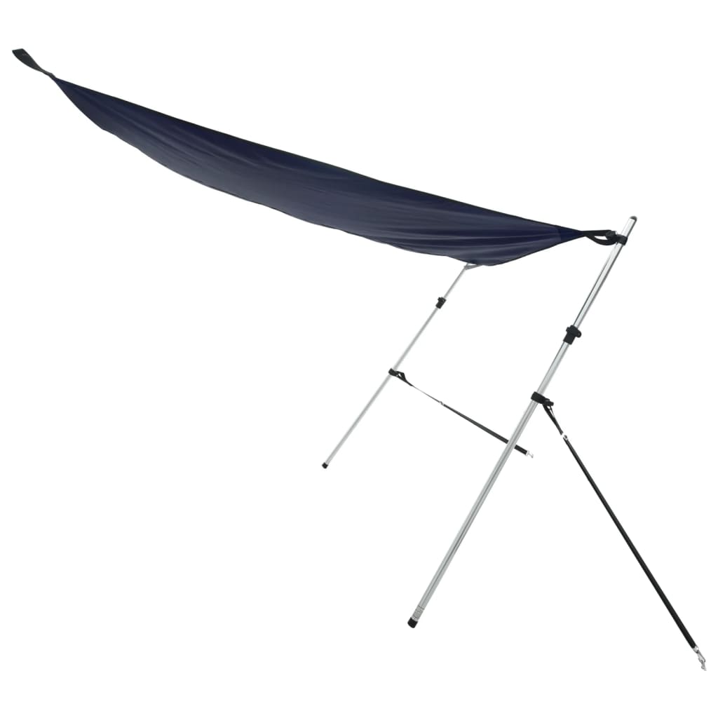 vidaXL T-Top-Beschattungsverlängerung Blau 170x170x(115-183) cm