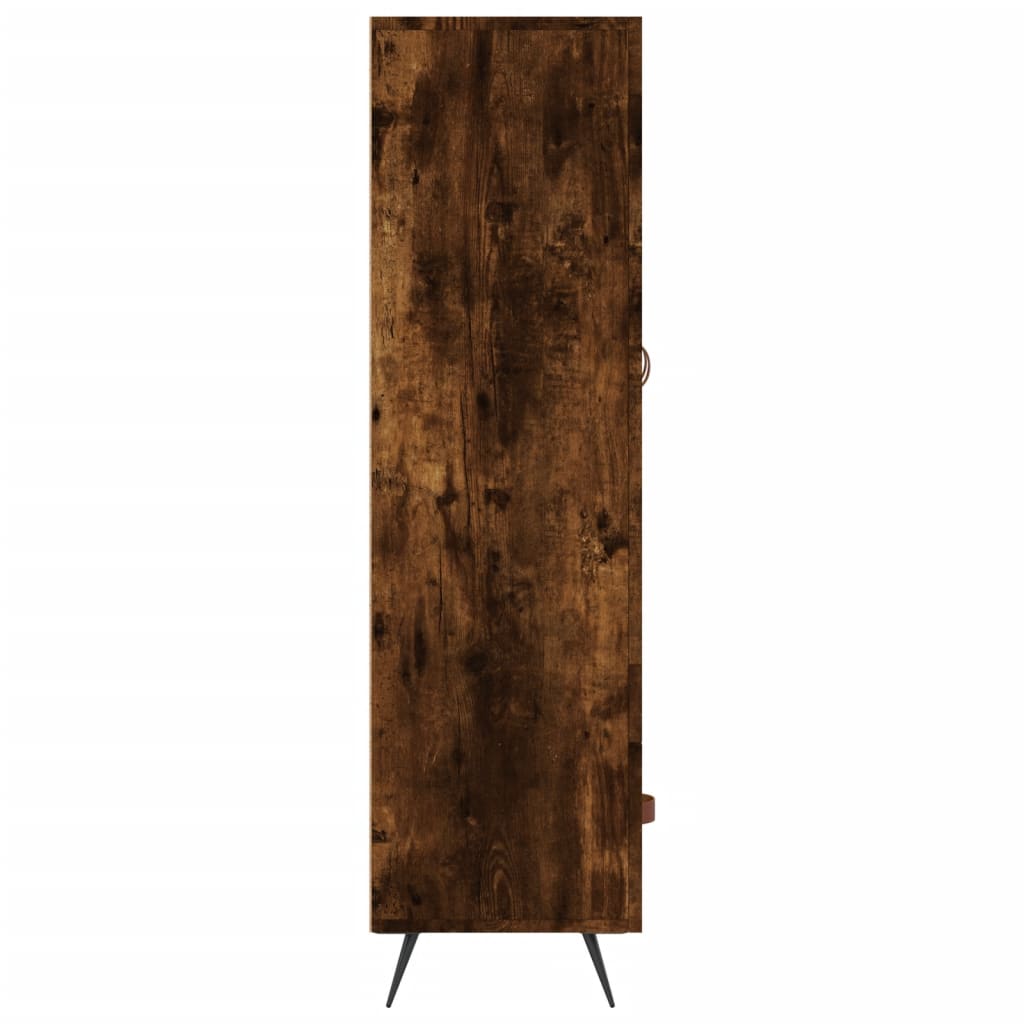 vidaXL Highboard Räuchereiche 69,5x31x115 cm Holzwerkstoff