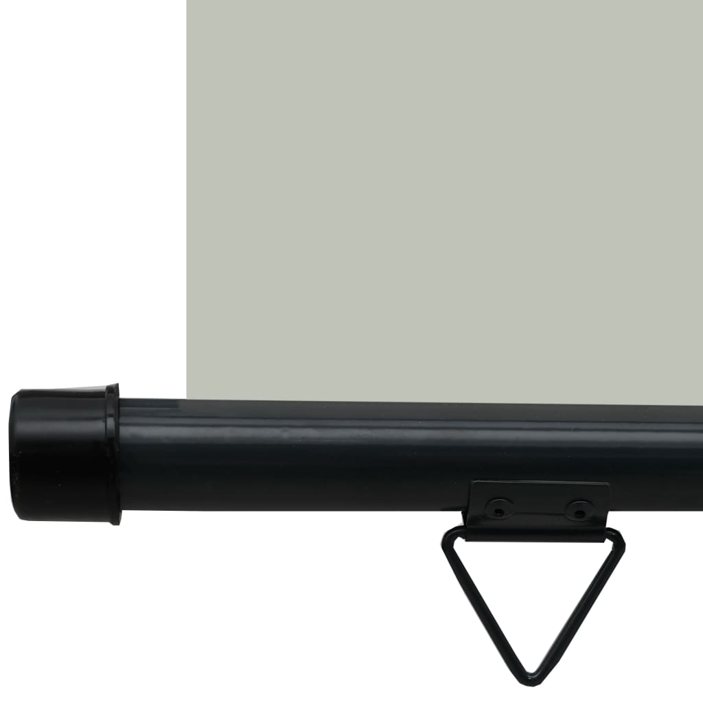 vidaXL Balkon-Seitenmarkise 105x250 cm Grau