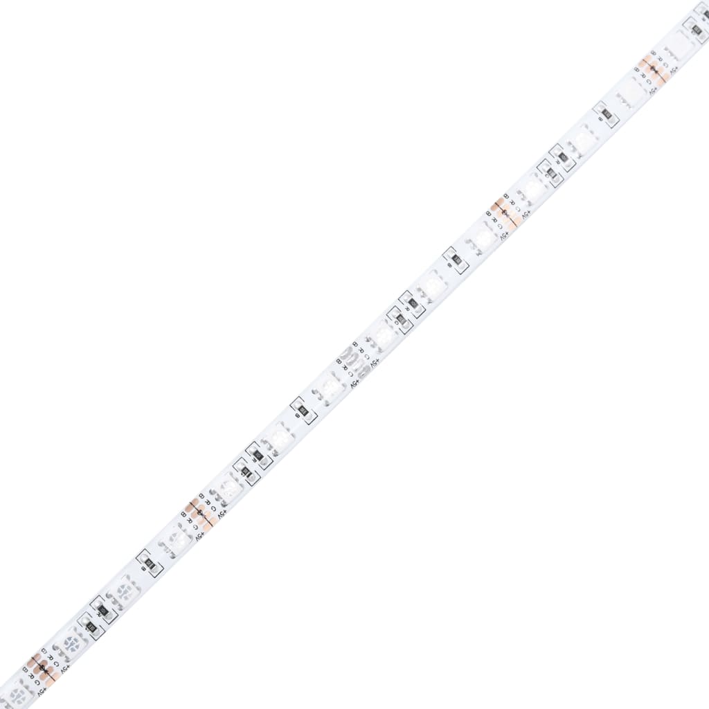 vidaXL LED-Badspiegel Sonoma-Eiche 80x8,5x37 cm Acryl