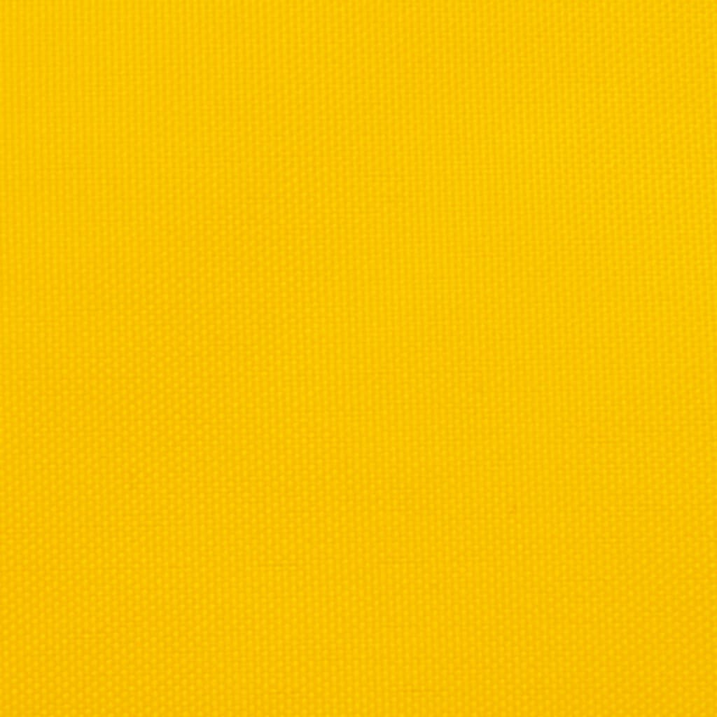 vidaXL Sonnensegel Oxford-Gewebe Dreieckig 5x5x6 m Gelb