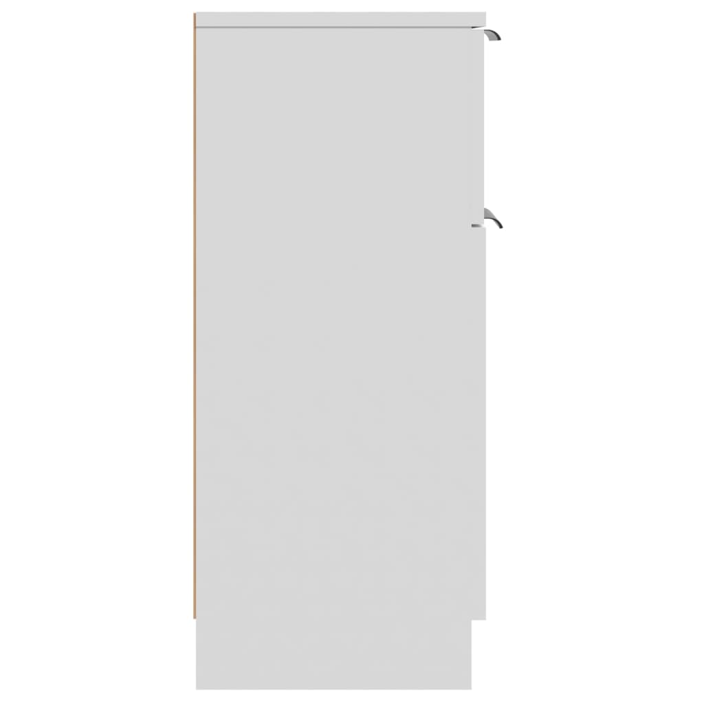 vidaXL Sideboard Weiß 30x30x70 cm Holzwerkstoff