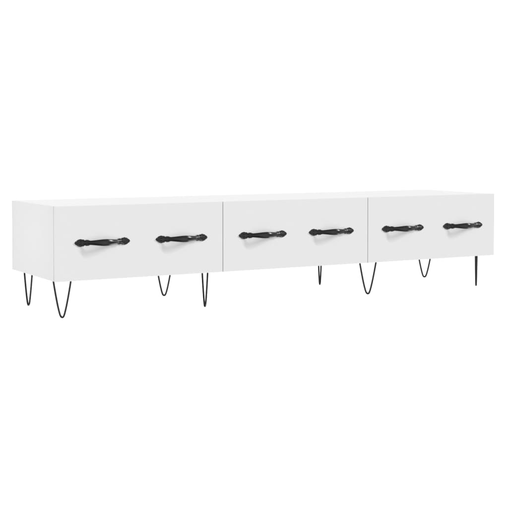 vidaXL TV-Schrank Weiß 150x36x30 cm Holzwerkstoff