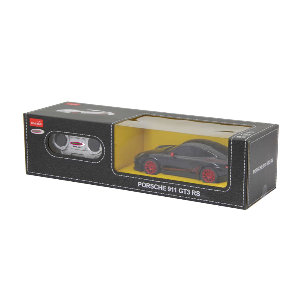 JAMARA Ferngesteuerter Sportwagen Porsche GT3 RS 2,4 GHz 1:24 Schwarz