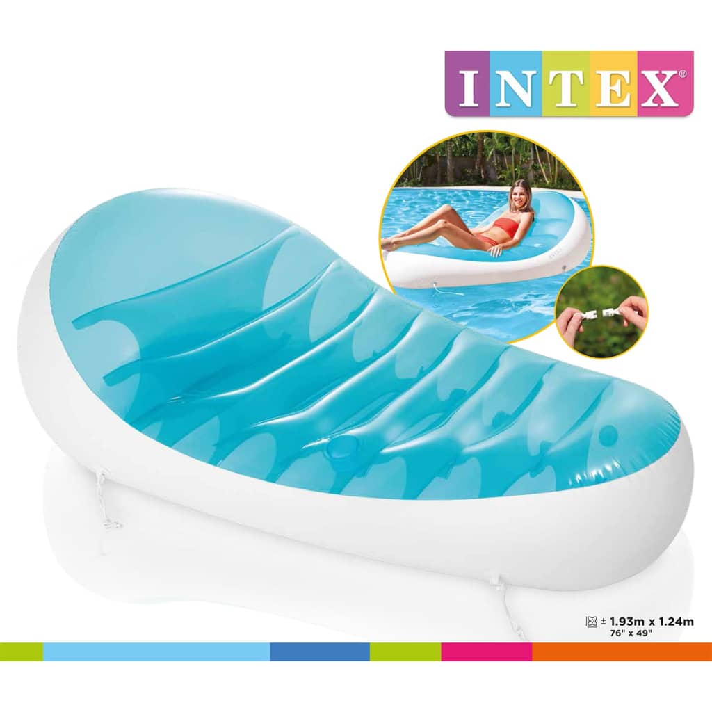 Intex Wasserliege Petal Lounge 193x124 cm