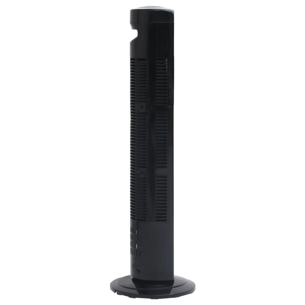 vidaXL Turmventilator mit Fernbedienung und Timer Φ24x80 cm Schwarz