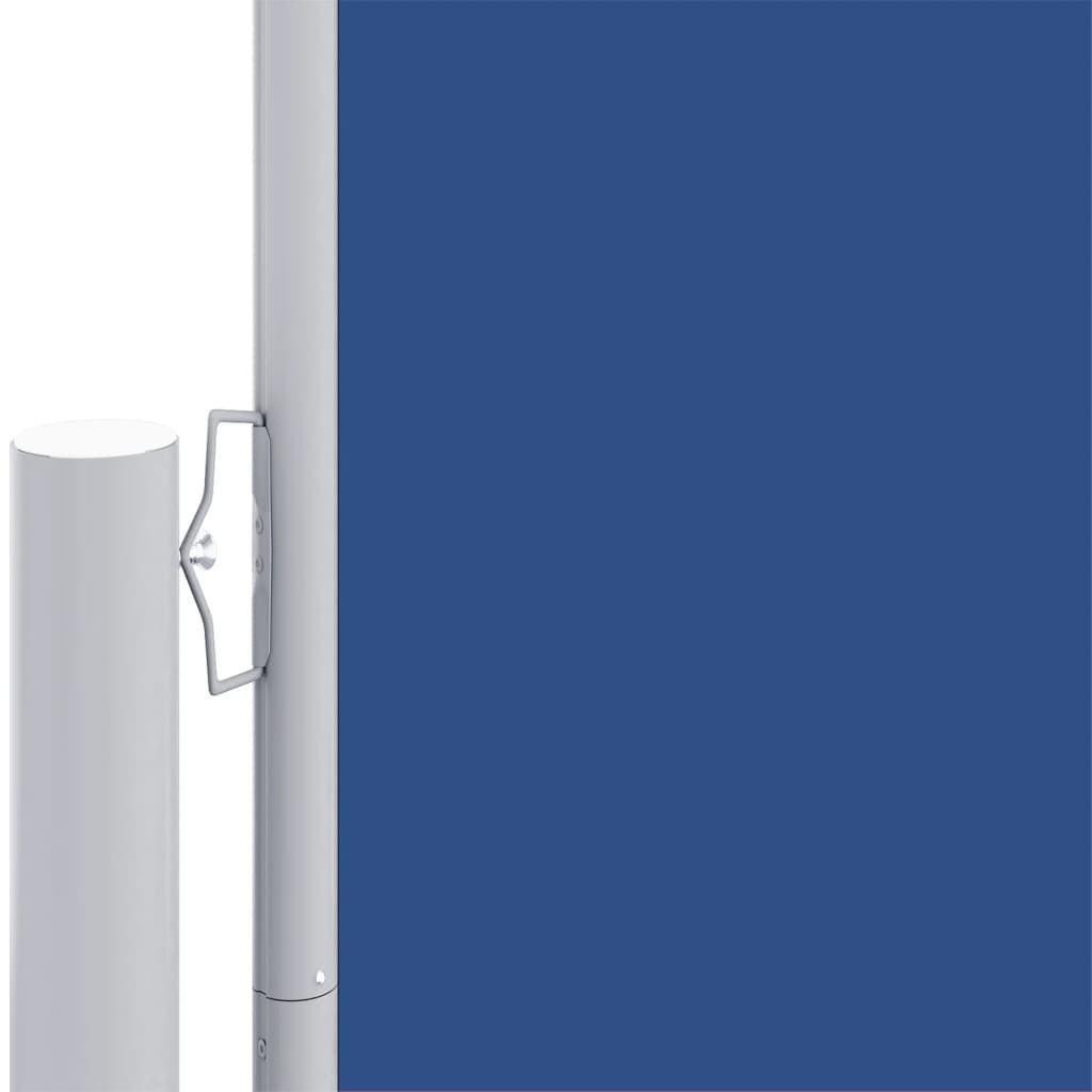 vidaXL Seitenmarkise Ausziehbar Blau 180x600 cm
