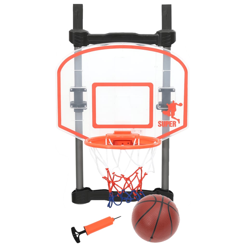vidaXL Kinder Basketball-Set für Tür Verstellbar