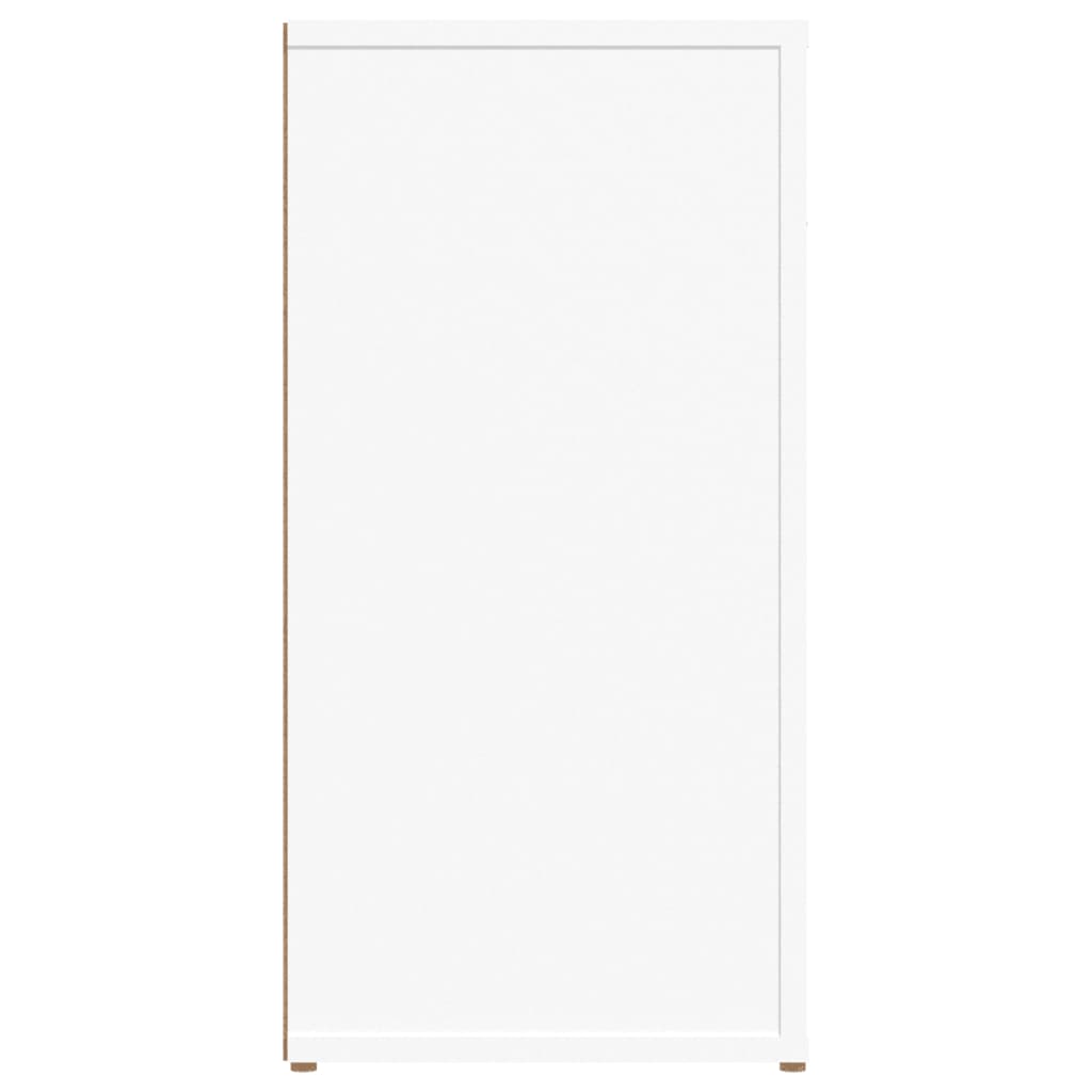 vidaXL Sideboard Weiß 100x30x59,5 cm Holzwerkstoff