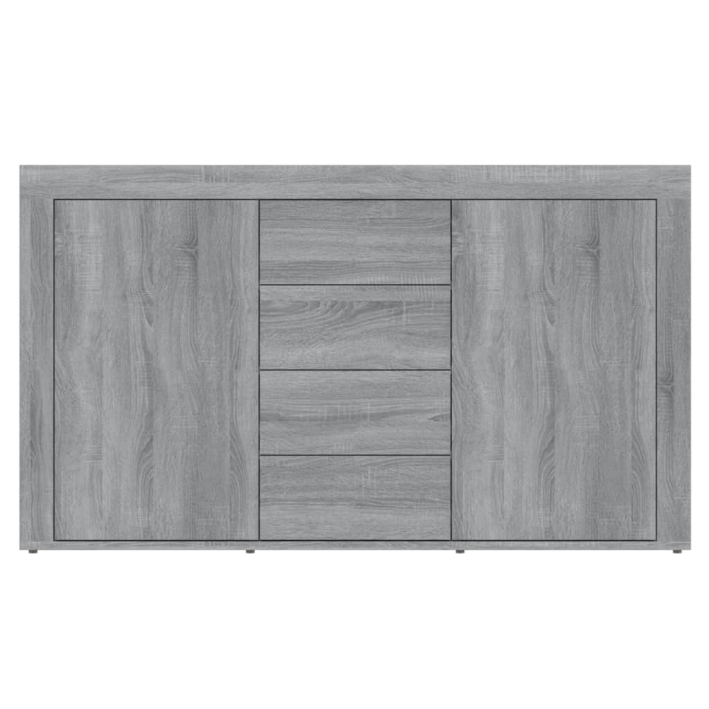vidaXL Sideboard Grau Sonoma 120x36x69 cm Holzwerkstoff