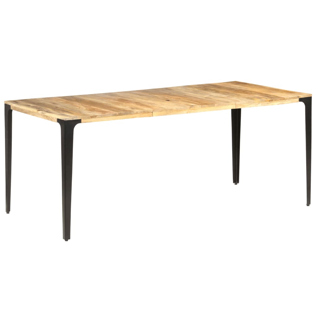 vidaXL Esstisch 180 x 90 x 76 cm Mango Massivholz