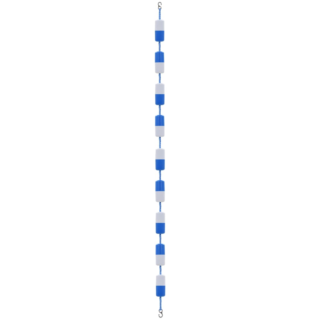 vidaXL Schwimmbad Sicherheits-Trennseil 6 m Kunststoff