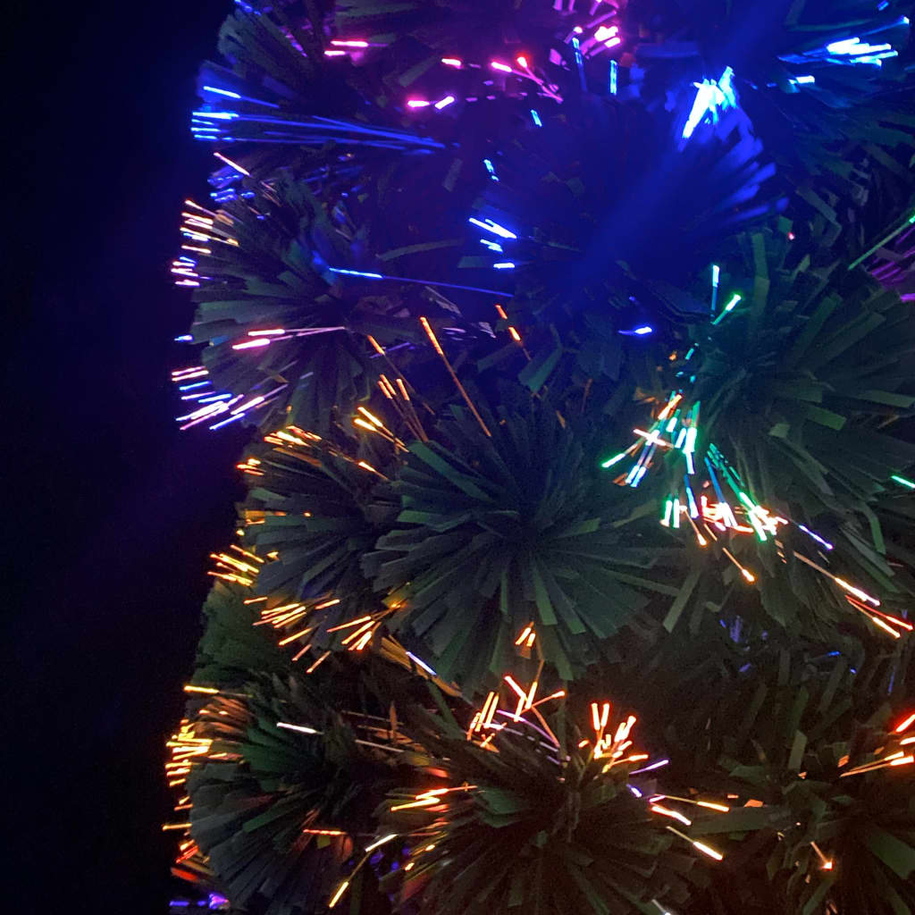 vidaXL Künstlicher Weihnachtsbaum Schlank mit Ständer 240 cm Glasfaser
