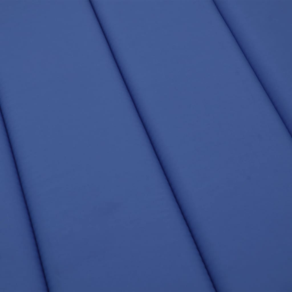 vidaXL Sonnenliegen-Auflage Königsblau 200x70x3 cm Oxford-Gewebe