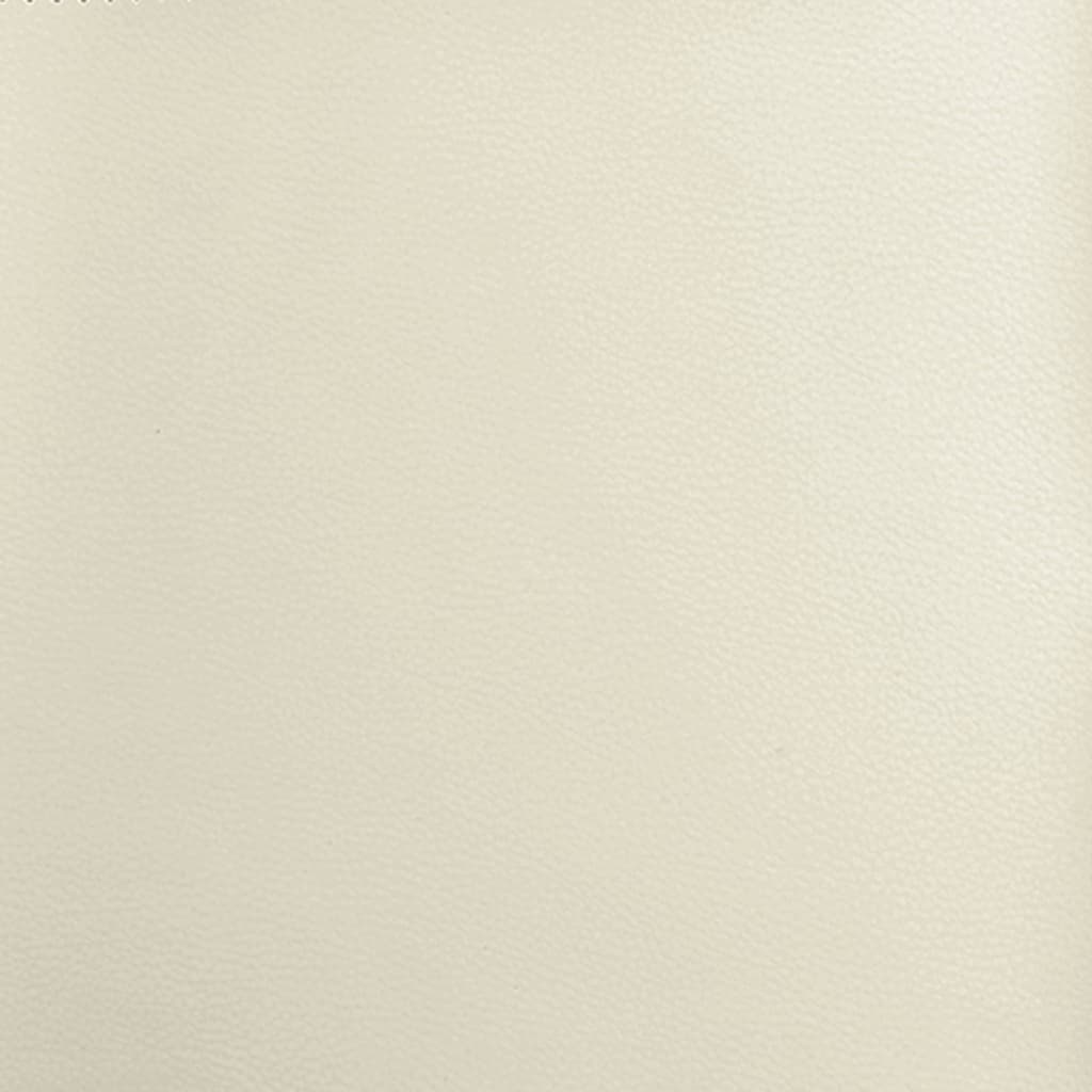 vidaXL Sessel Creme 61x78x80 cm Kunstleder