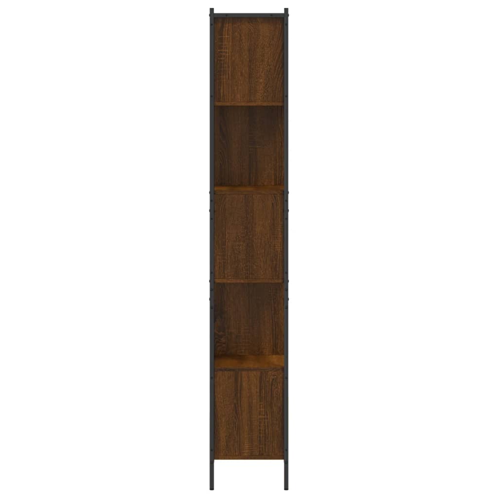 vidaXL Bücherregal Braun Eichen-Optik 72x28x172 cm Holzwerkstoff