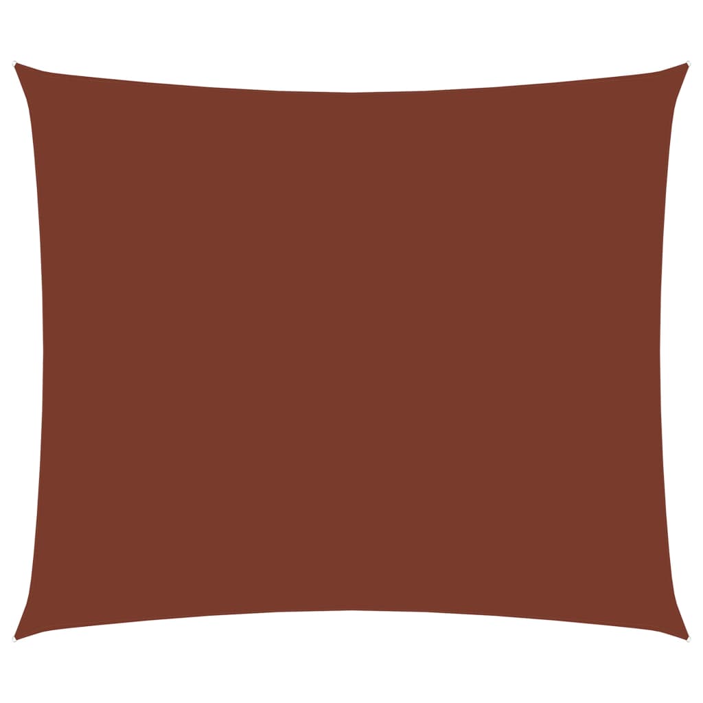 vidaXL Sonnensegel Oxford-Gewebe Rechteckig 2x3 m Terrakotta-Rot