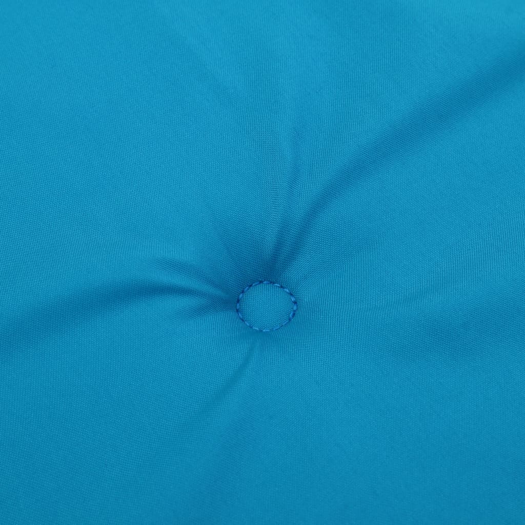vidaXL Gartenstuhl-Kissen 4 Stk. Blau 40x40x3 cm