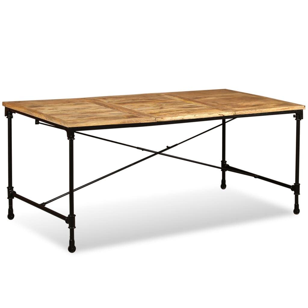 vidaXL Esstisch Massivholz Mango 180 cm