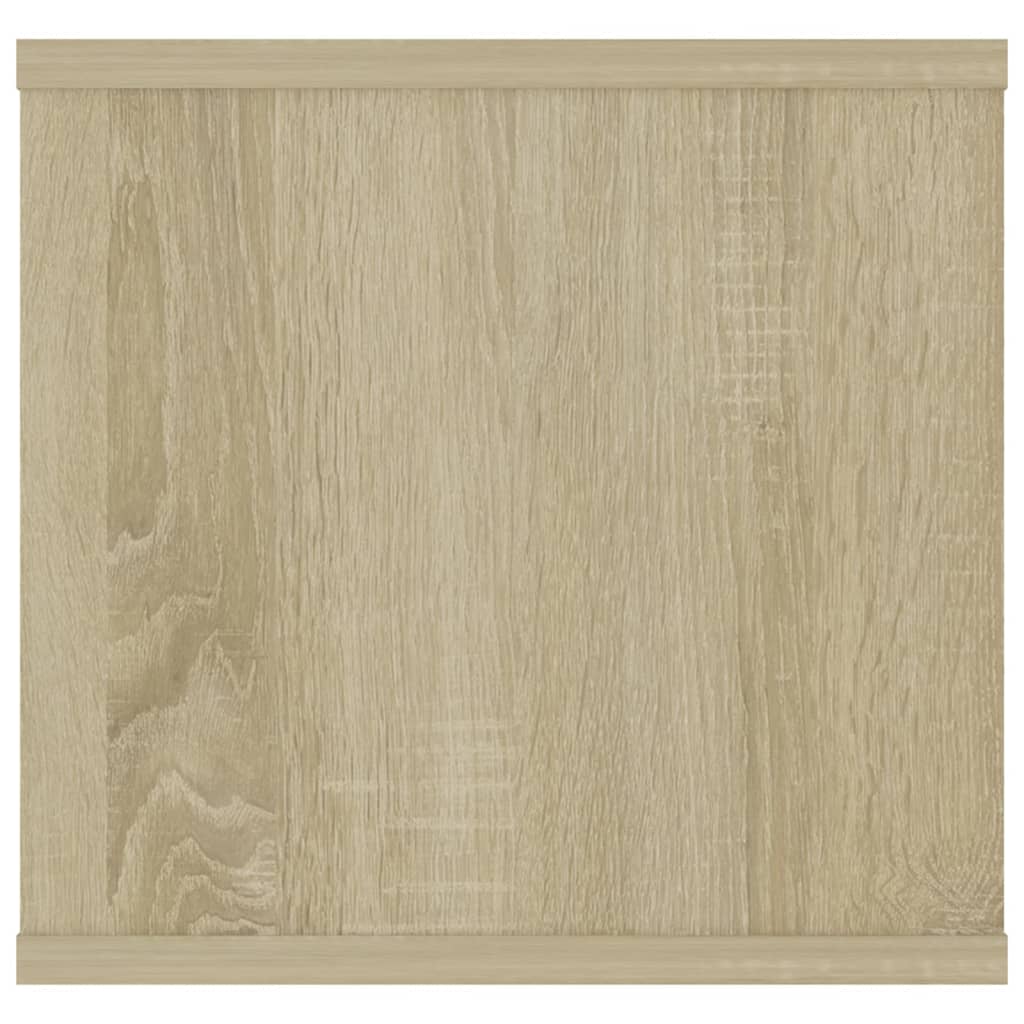 vidaXL Wandregal Sonoma-Eiche 102x30x29 cm Holzwerkstoff