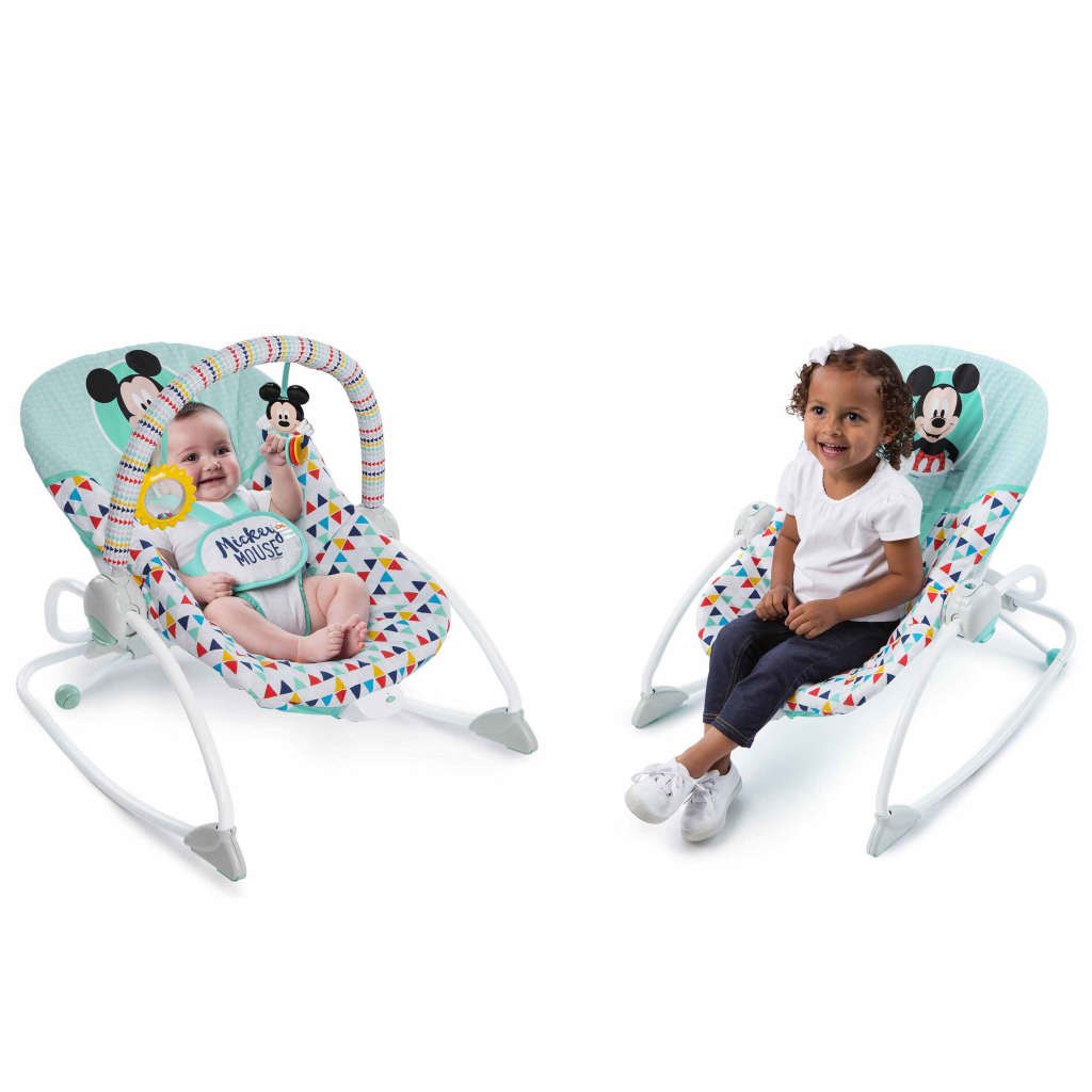 Disney Baby Mickey Mouse Babywippe Heiteres Dreieckmuster