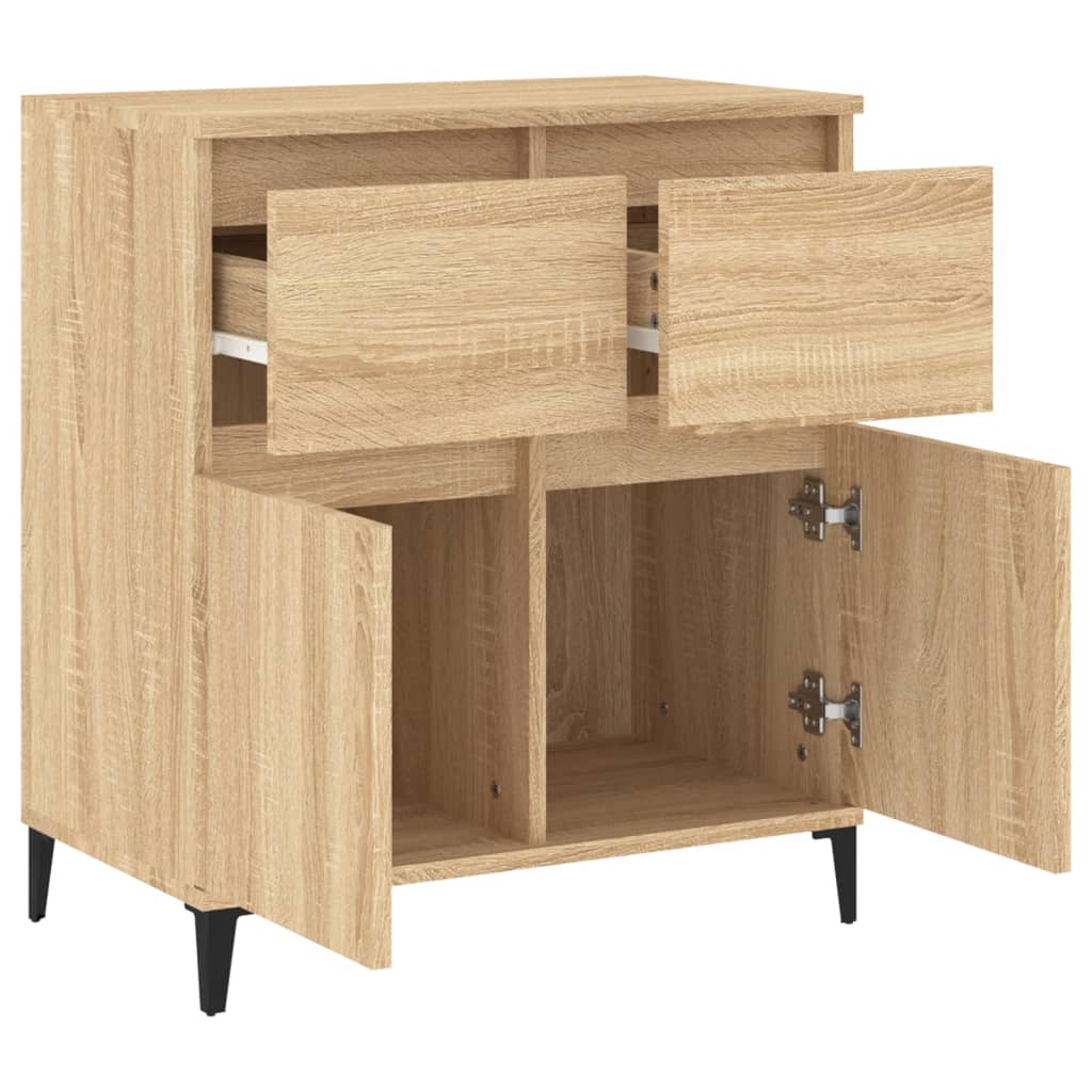 vidaXL Sideboard Sonoma-Eiche 60x35x70 cm Holzwerkstoff