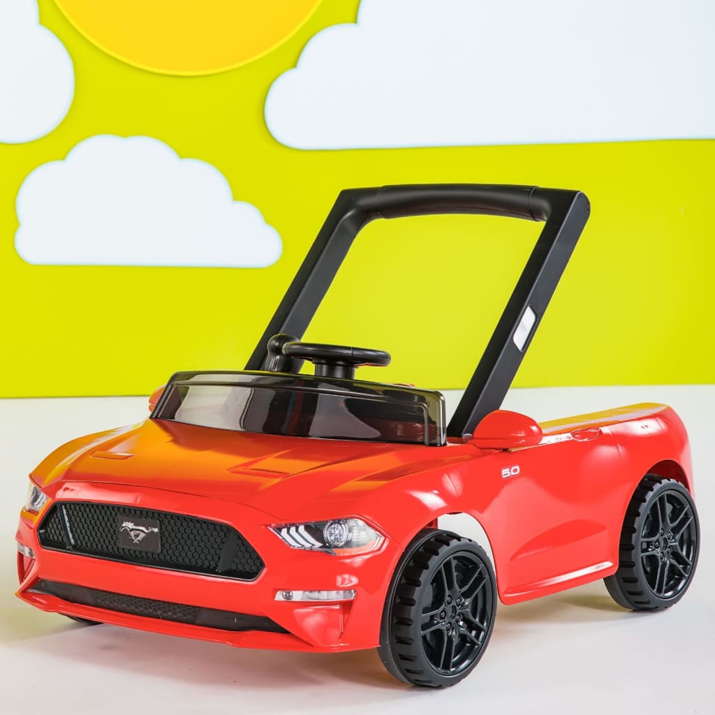 Bright Starts 3-in-1 Lauflernhilfe Ford Mustang Rot