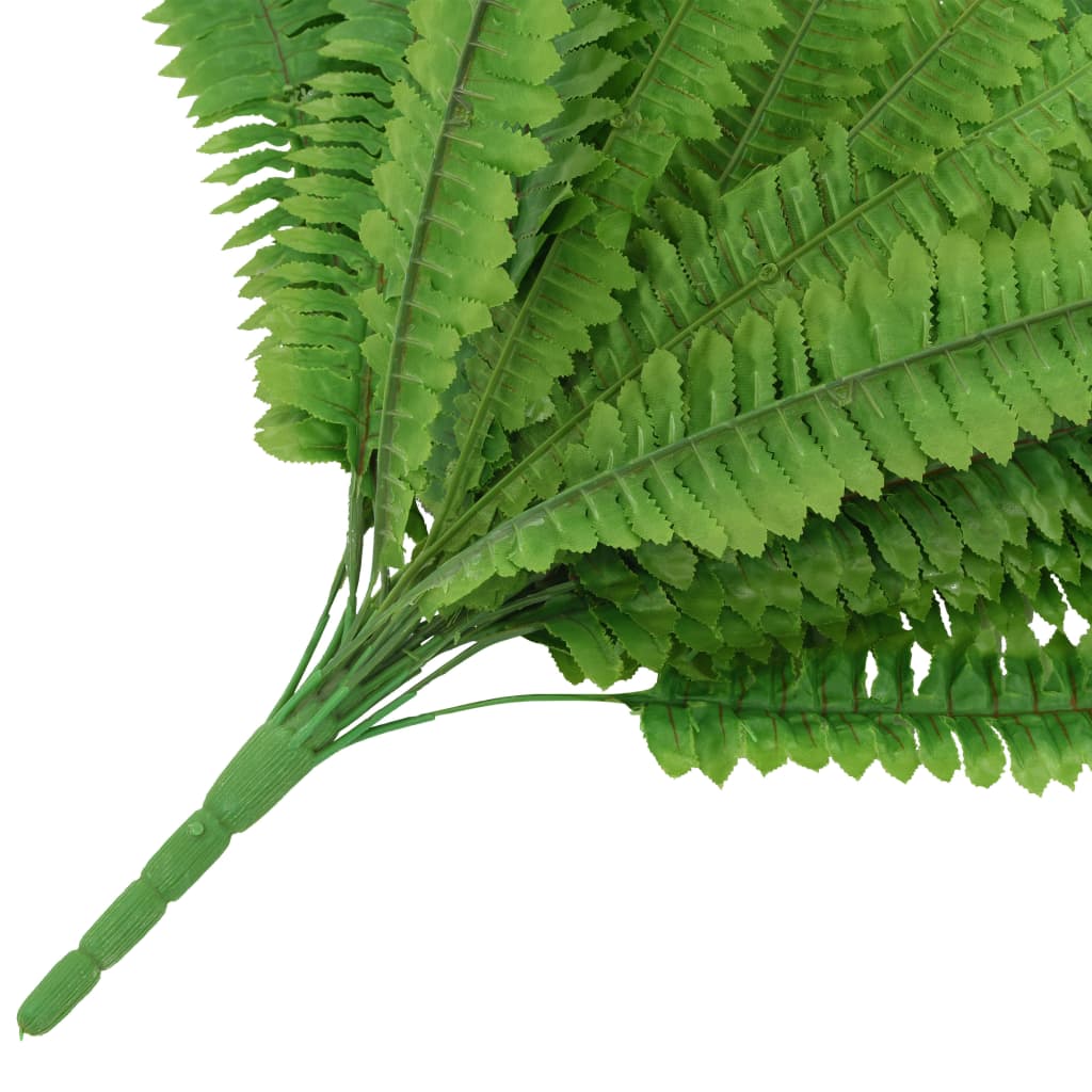 vidaXL Künstliche Blätter Farnpflanze 2 Stk. Grün 120 cm