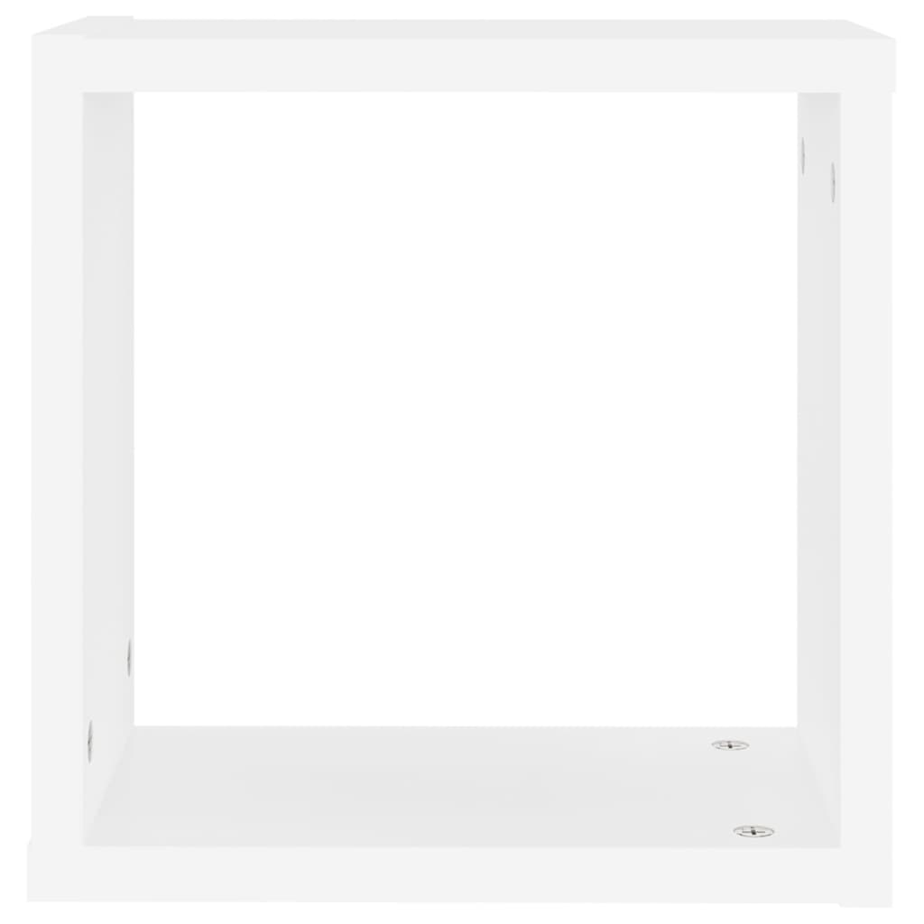 vidaXL Würfelregale 6 Stk. Weiß 30x15x30 cm