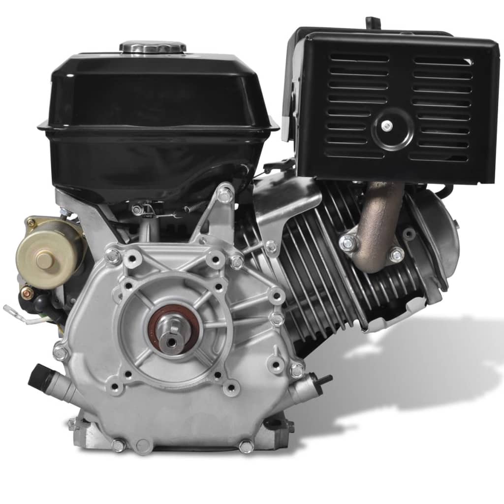 vidaXL Benzinmotor 15 PS 11 kW Schwarz