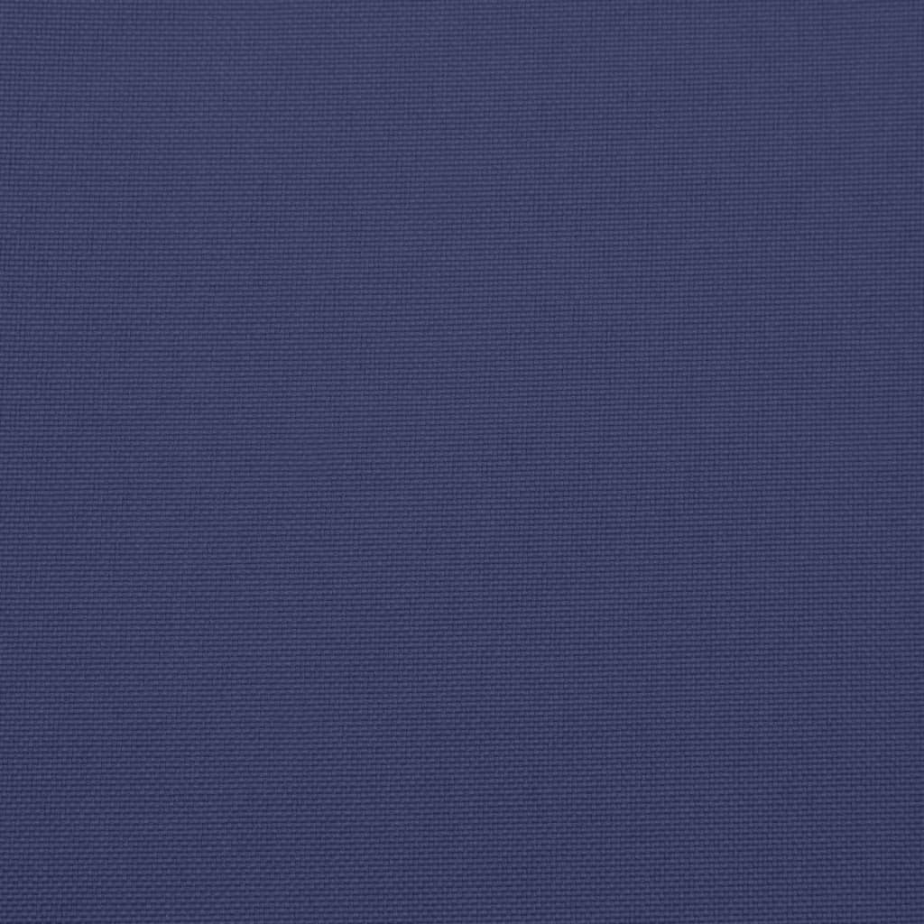 vidaXL Stuhlkissen 6 Stk. Marineblau 50x50x7 cm Oxford-Gewebe