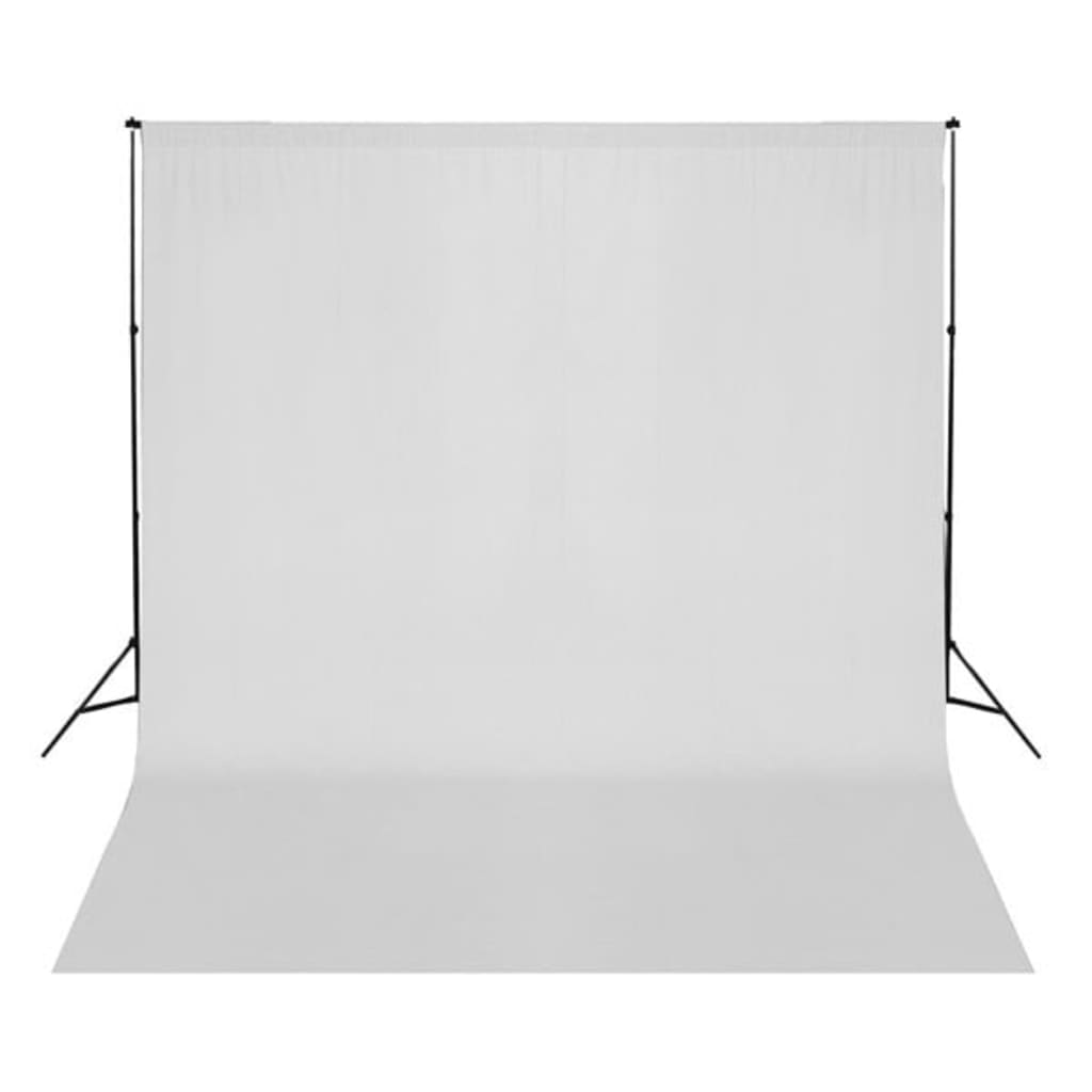 vidaXL Fotostudio-Set mit Hintergrund, Leuchten und Schirmen