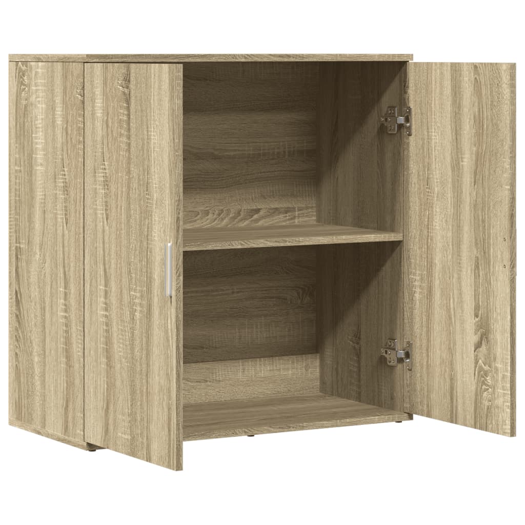 vidaXL Sideboard Sonoma-Eiche 79x38x80 cm Holzwerkstoff