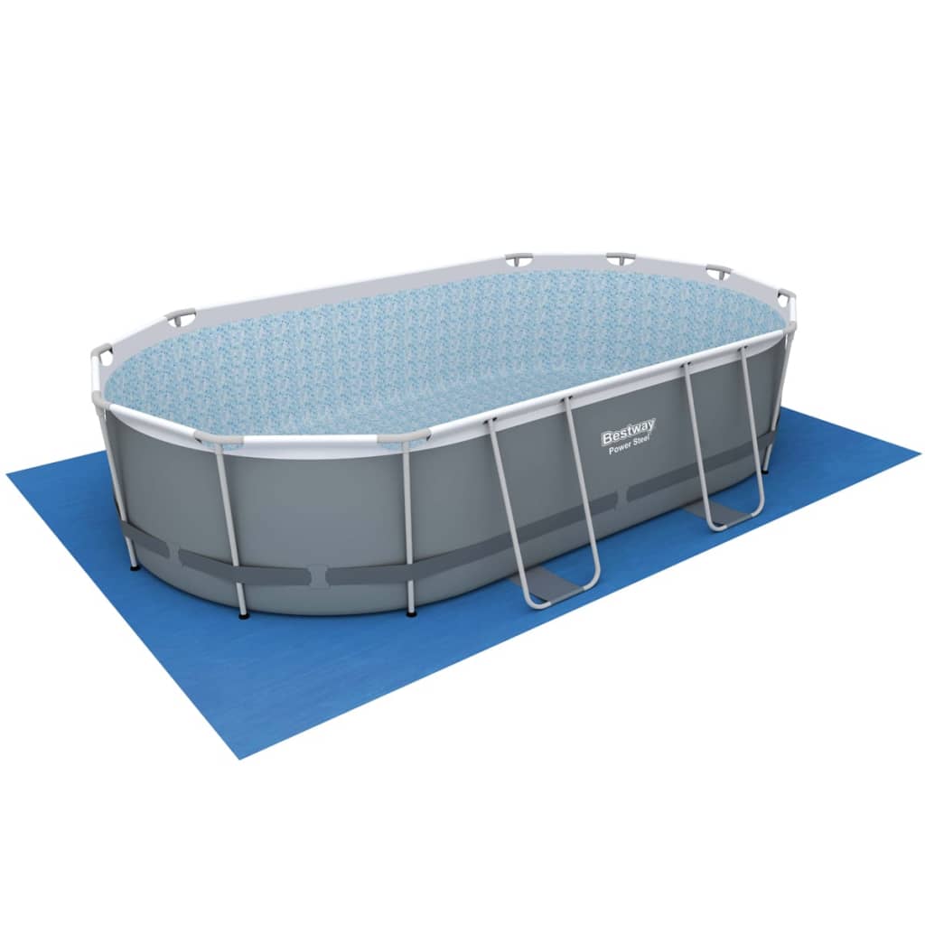 Bestway Power Steel Pool-Set Stahlrohrkonstruktion 488x305x107cm 56448