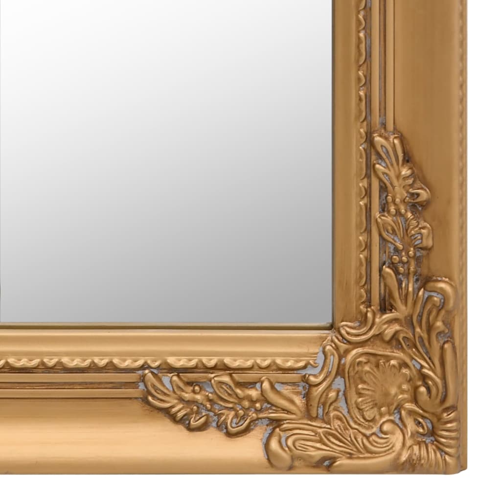 vidaXL Standspiegel Golden 45x180 cm
