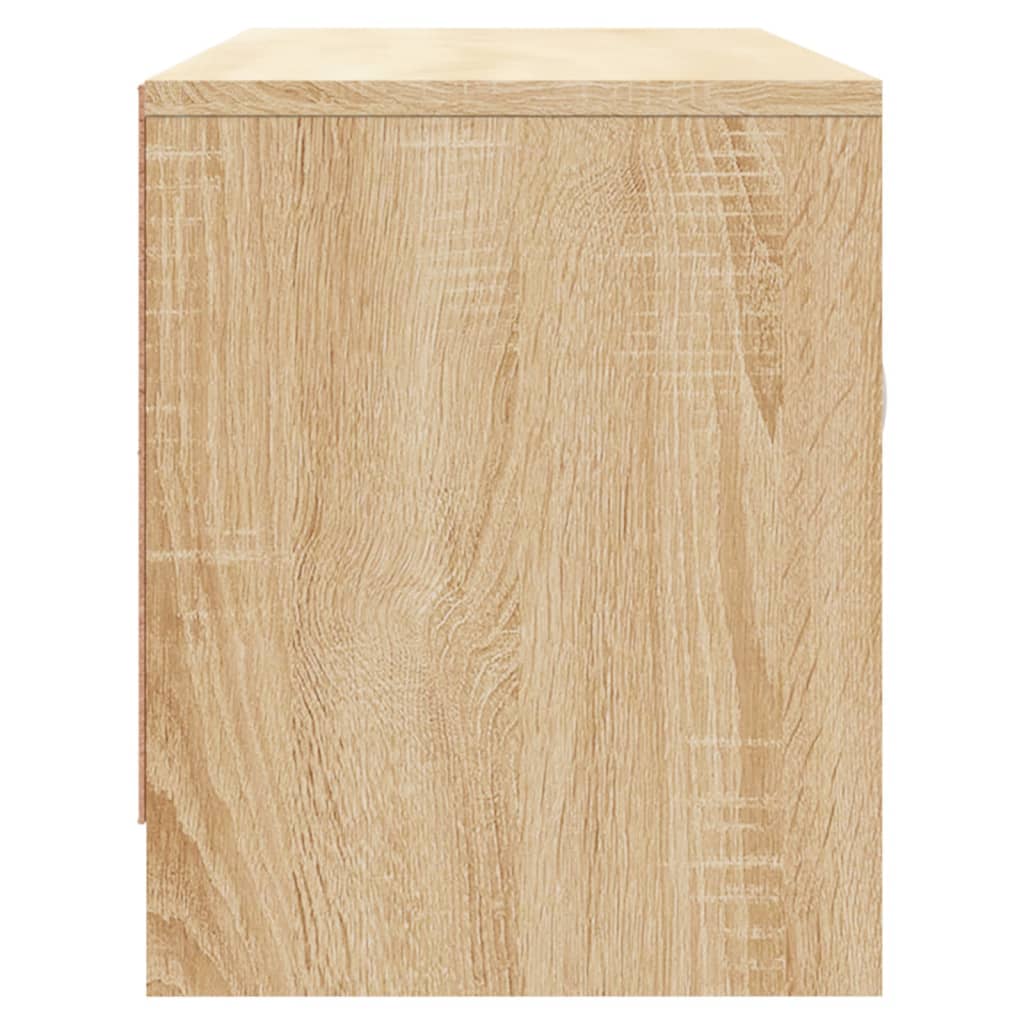 vidaXL TV-Schrank Sonoma-Eiche 102x30x37,5 cm Holzwerkstoff