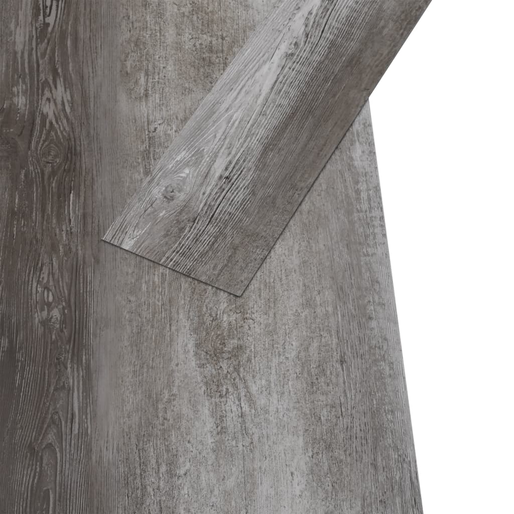 vidaXL PVC-Fliesen 4,46 m² 3 mm Selbstklebend Holzmuster