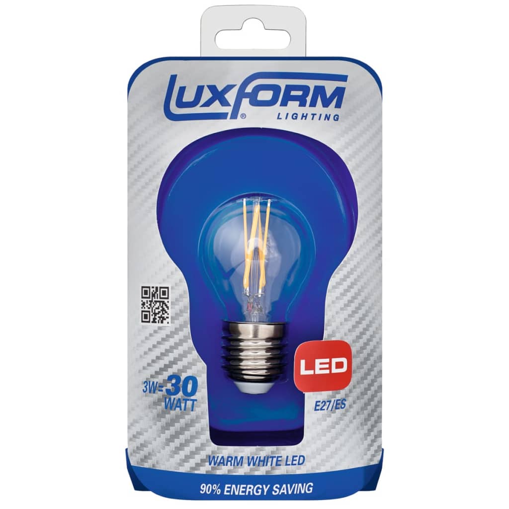 Luxform 4-tlg. LED-Leuchtmittel-Set E27 230 V 2700 K