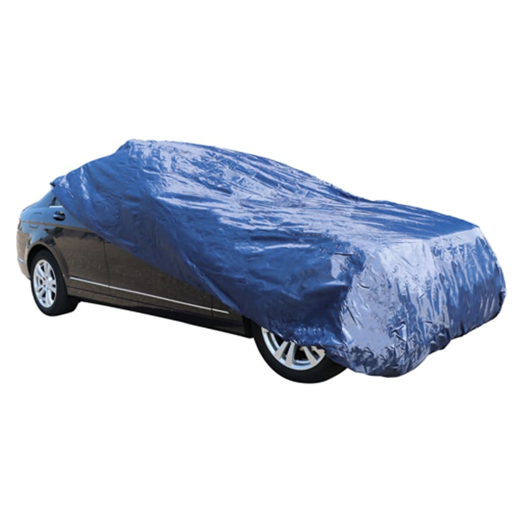 Carpoint Autoabdeckung Polyester M 432x165x119cm Blau