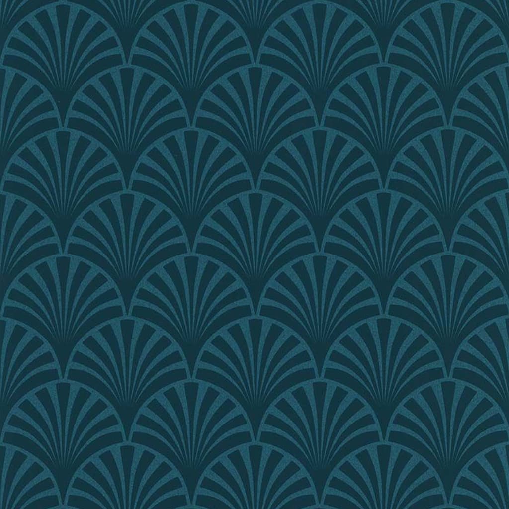 Noordwand Tapete couleurs & matières 20's Pattern Artdeco Blau