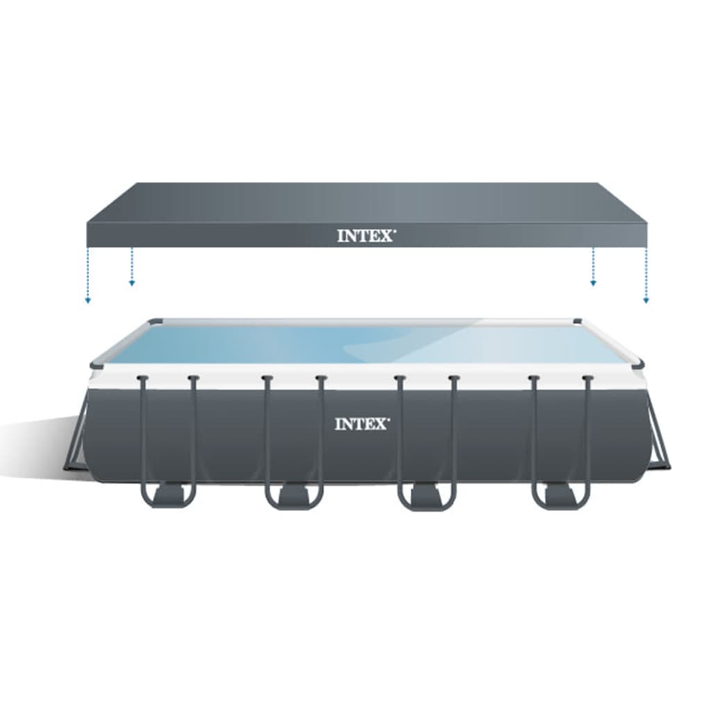 Intex Pool-Set Ultra XTR Frame Rechteckig 549x274x132 cm 26356GN