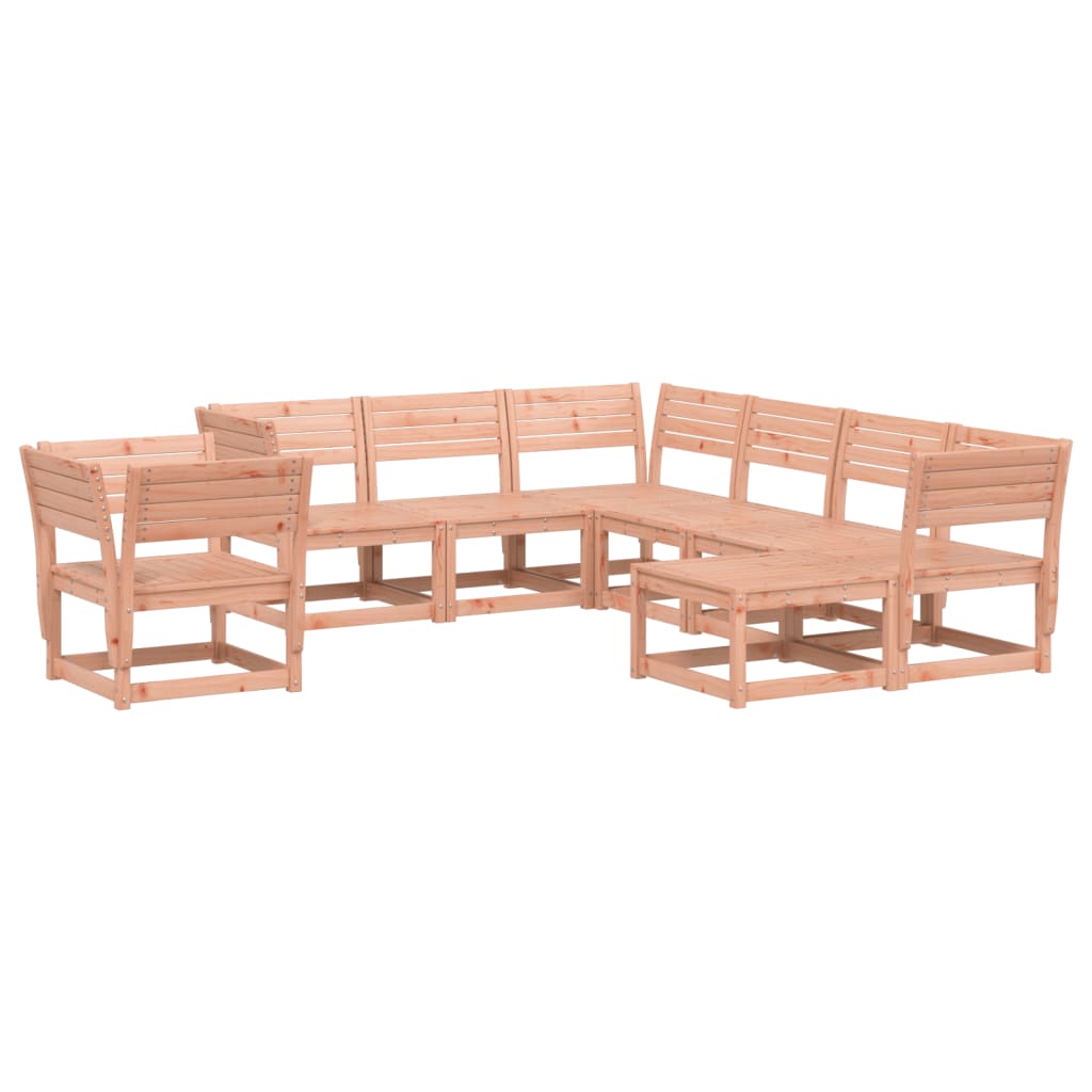 vidaXL 8-tlg. Garten-Lounge-Set Massivholz Douglasie