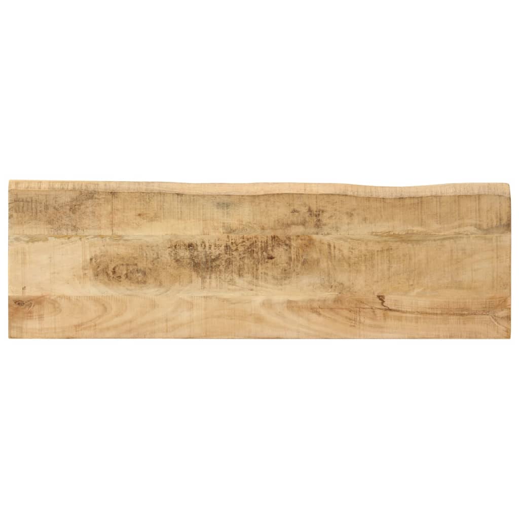 vidaXL Konsolentisch mit Baumkante 105x33x76 cm Massivholz Mango