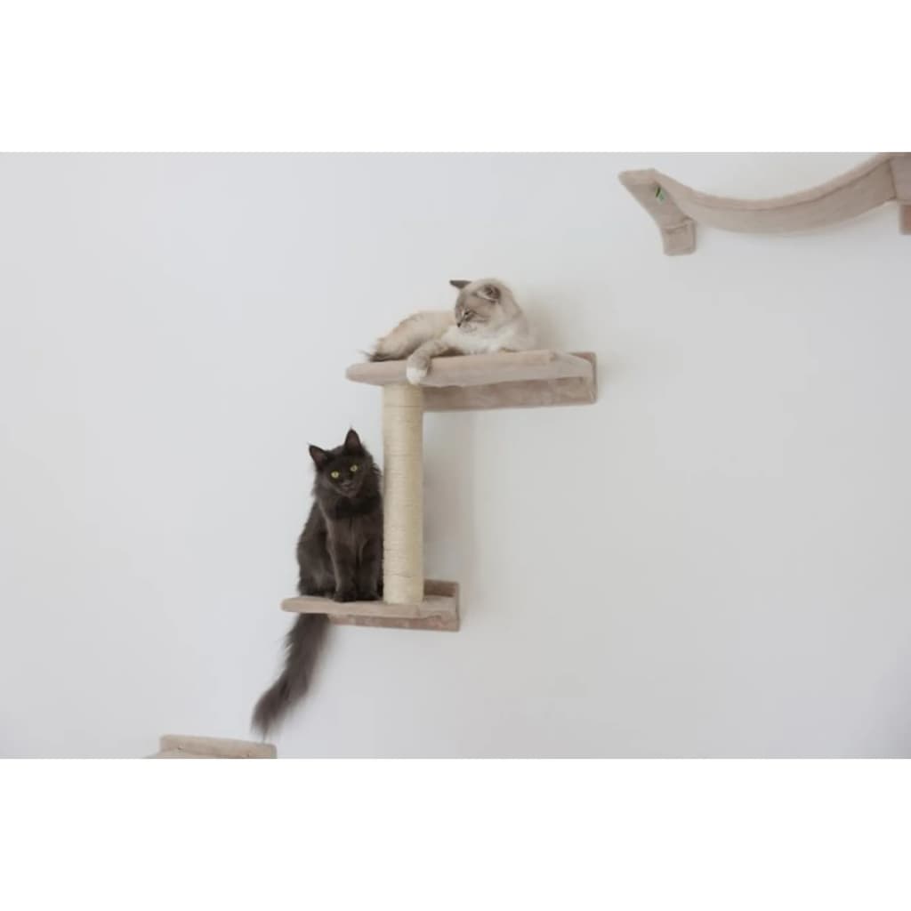 Kerbl Katzen-Kletterwand Zugspitze Holz Beige