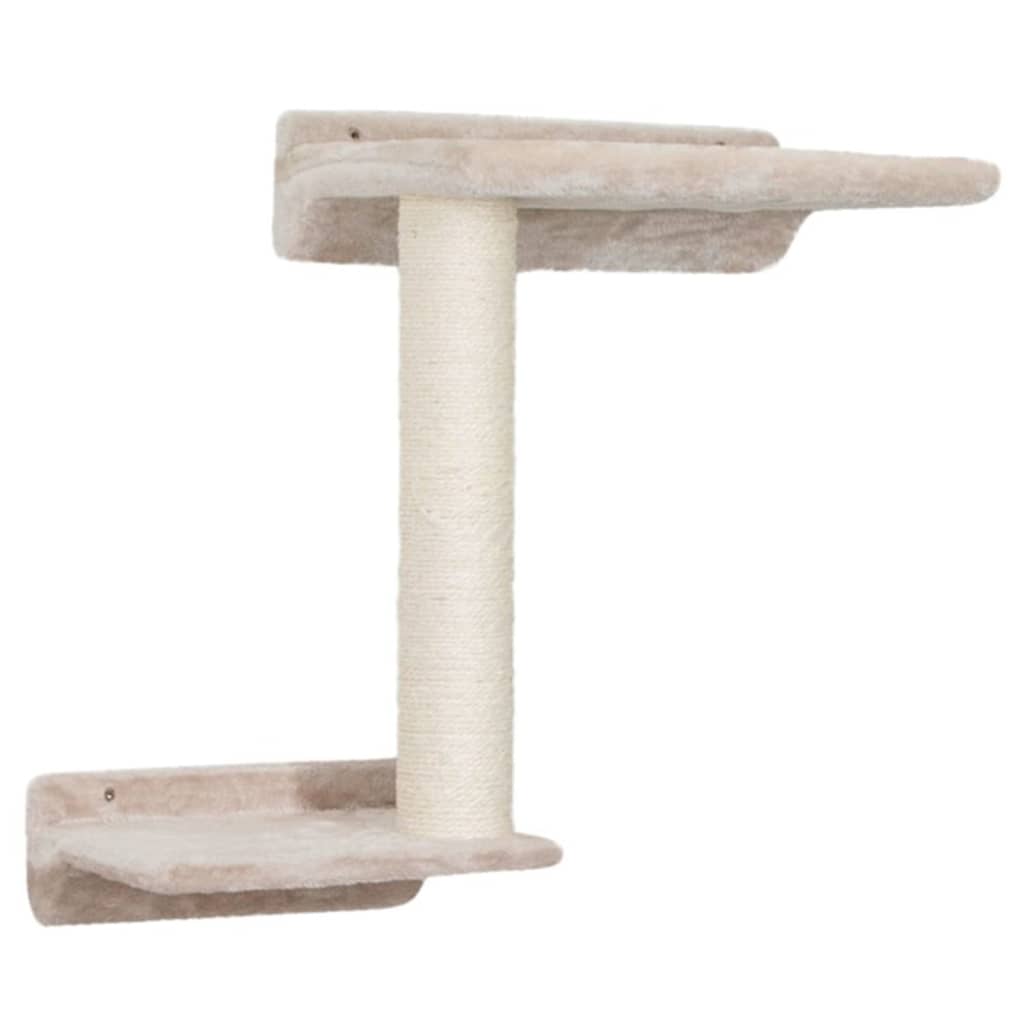 Kerbl Katzen-Kletterwand Zugspitze Holz Beige