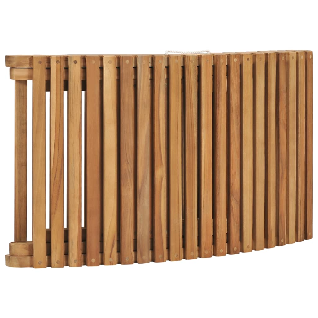 vidaXL 3-tlg. Garten-Lounge-Set Klappbar Massivholz Teak