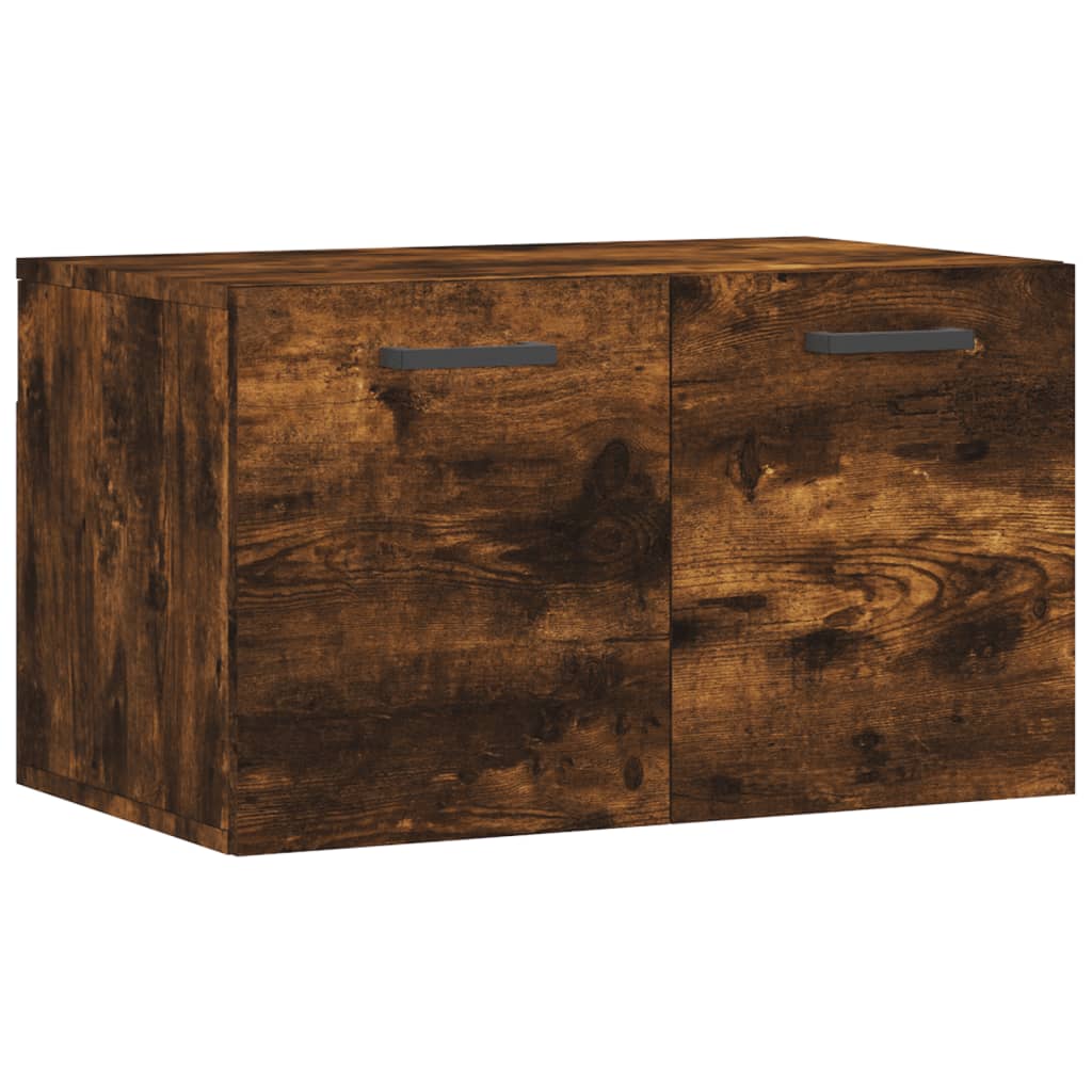 vidaXL Wandschrank Räuchereiche 60x36,5x35 cm Holzwerkstoff