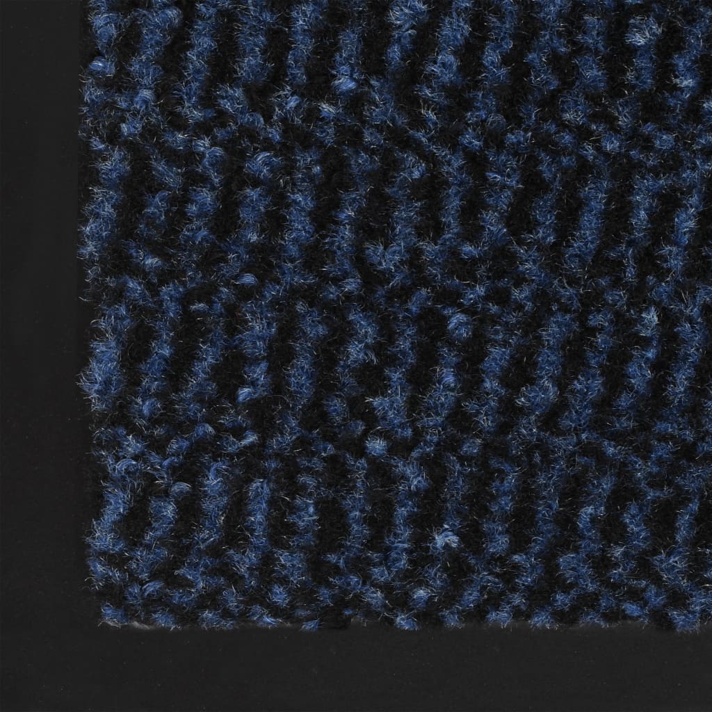 vidaXL Schmutzfangmatte Rechteckig Getuftet 120x180 cm Blau
