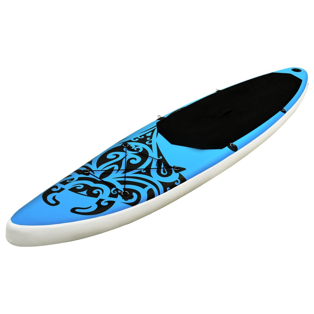 vidaXL Aufblasbares Stand Up Paddle Board Set 305x76x15 cm Blau